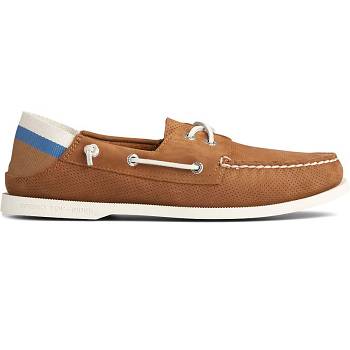 Sperry Authentic Original Kick Down Hnede - Panske Mokasíny